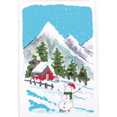 Weihnachtskarte "Winterzeit"