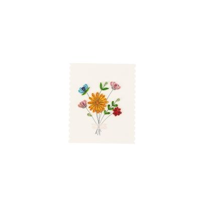 Grußkarte ''Blumenstrauß"