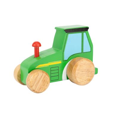 Holzauto "Traktor" mit leichten Mängeln